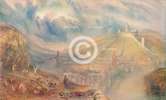'Schaaffhausen: The Town', 1909. Artist: JMW Turner.