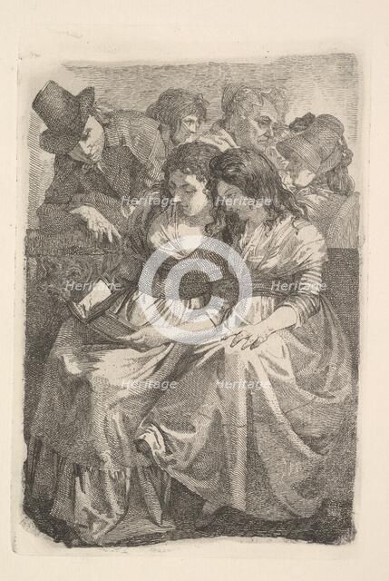 Schadow and His Family, 1925. Creator: Johann Gottfried Schadow.