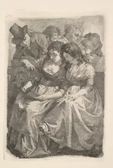 Schadow and His Family, 1925. Creator: Johann Gottfried Schadow