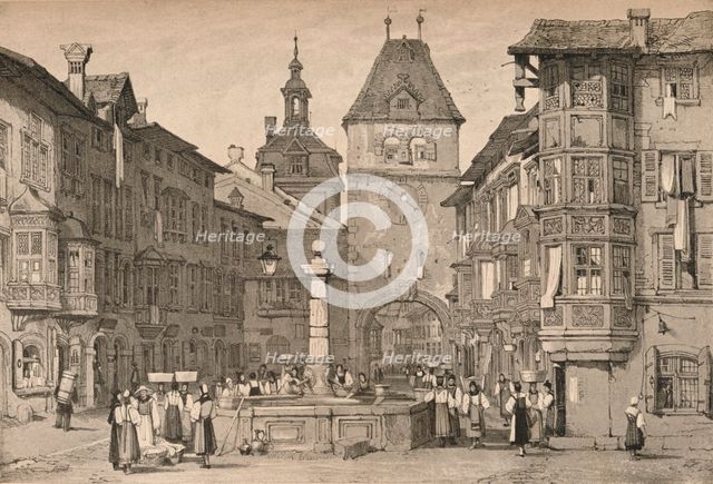 'Schaffhausen', c1830 (1915). Artist: Samuel Prout.