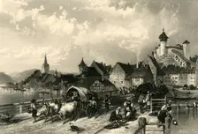 Schaffhausen c1872. Creator: E I Roberts