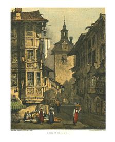 Schaffhausen early 19th century. Creator: Samuel Prout
