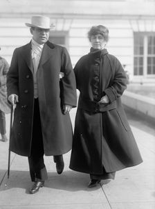 Schall, Thomas David, Rep. from Minnesota, 1915-1925; Senator, 1925-1936 with Wife, 1915. Creator: Harris & Ewing
