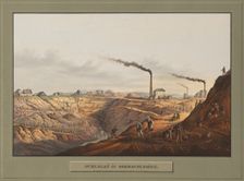 Scharley in Oberschleisien, c. 1850. Creator: Carl Julius Rieden (German, 1802-1858)