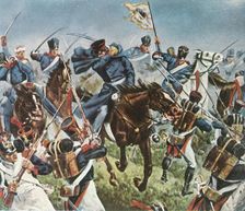 Scharnhorst at Grossgörschen, 2 May 1813, (1936). Creator: Unknown