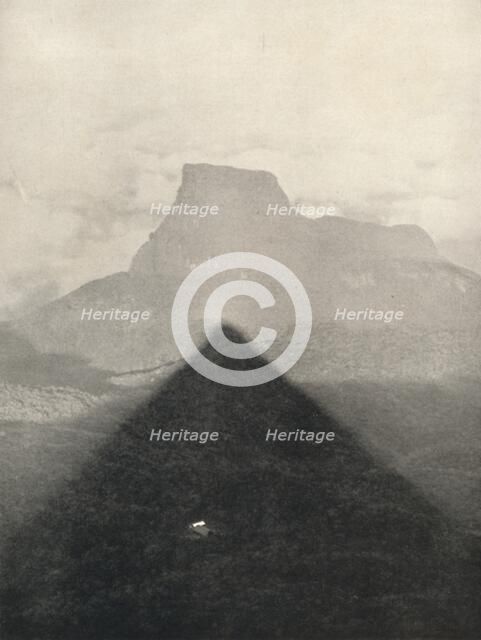 'Schatten des Adamspik bei Sonnenaufgang', 1926. Artist: Unknown.