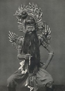 Schauspieler als Guruswamin (der obersete der geistlichen Lehrer) 1926