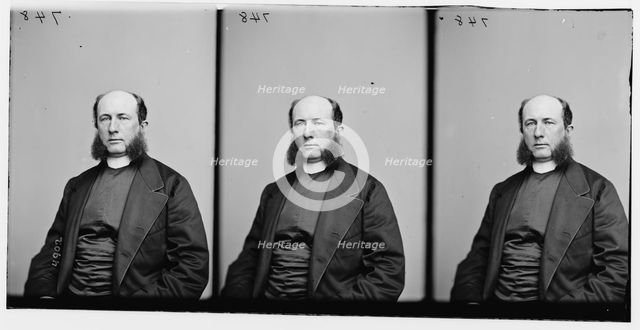 Schenck, Rev. H., ca. 1860-1865. Creator: Unknown.