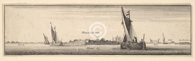 Schenkenschanz, 1642-1644. Creator: Wenceslaus Hollar.