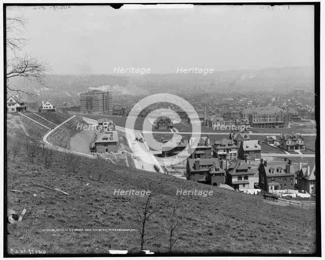 Schenley Park and vicinity, Pittsburgh, Pa., between 1900 and 1915. Creator: Unknown.