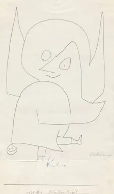 Schellen-Engel, 1939. Artist: Klee, Paul (1879-1940)