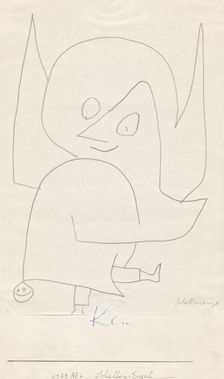 Schellen-Engel, 1939. Artist: Klee, Paul (1879-1940)