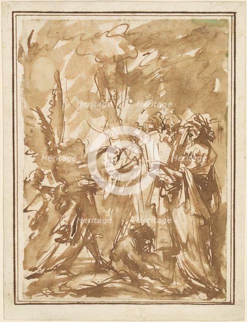 Scherzo with Antique Figures, 1744/1745. Creator: Giovanni Battista Piranesi.