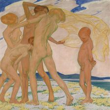 Scherzo (from the cycle Rhythms), 1913. Creator: Friedrich, Otto (1862-1937)