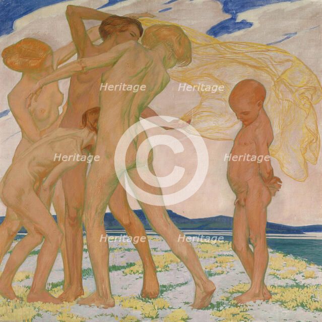 Scherzo (from the cycle Rhythms), 1913. Creator: Friedrich, Otto (1862-1937).