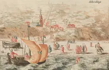 Schevelinge in: Tooneel Der Voornaamste Nederlands Huizen, En Lust Hoven, Naar T Leven A..., n.d.. Creator: Unknown