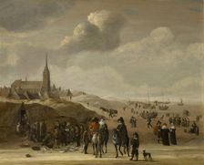 Scheveningen, 1655. Creator: Cornelis Beelt