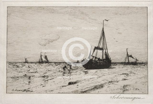 Scheveningen. Creator: Robert Swain Gifford (American, 1840-1905).