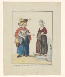 Scheveningen fish-selller, 1803-c.1899. Creator: J. Enklaar