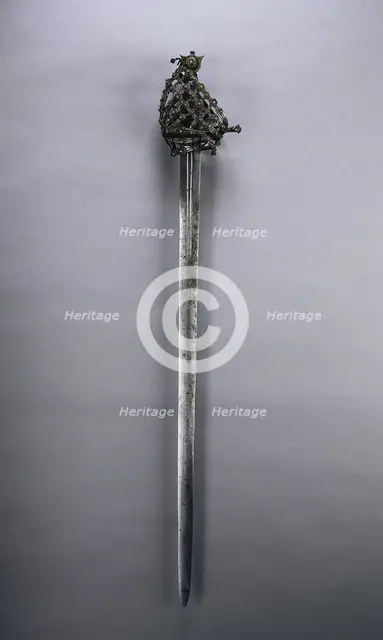 Schiavona Broadsword, 1700s. Creator: Unknown.
