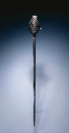 Schiavona Broadsword, early 1700s. Creator: Unknown