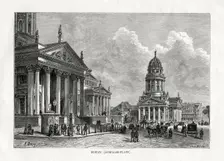 Schiller Platz, Berlin Germany, 1879