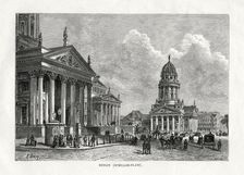 Schiller Platz, Berlin Germany, 1879