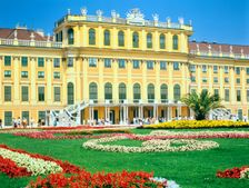 Schonbrunn Imperial Palace, Vienna, Austria. Creator: Peter Thompson