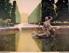 Schönbrunn Palace, about 1900. Creator: Carl Moll