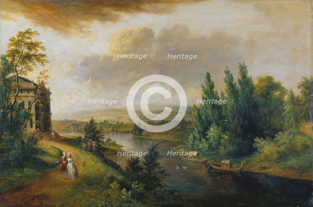 Schönbusch Castle near Aschaffenburg, 1786. Creator: Christian Georg Schutz.