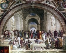School of Athens c1510. Artist: Raphael