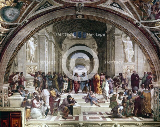 'School of Athens', c1510. Artist: Raphael