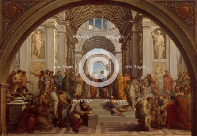 School of Athens, late 18th century. Creator: Giuseppe Cades.