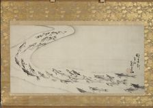 School of Fish, 18th century. Creator: Soga Shohaku