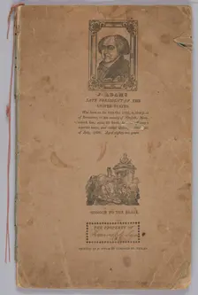 School copy book used by Hannah Amelia Lyons, 1830-1836. Creator: Unknown
