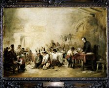 School Eugenio Lucas Oil, 1855