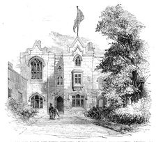 School for deaf and dumb infants at Old Trafford, Manchester [opened recently], 1860. Creator: Unknown