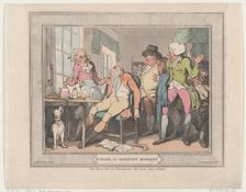 School for Modern Romans, May 10, 1802., May 10, 1802. Creator: Thomas Rowlandson