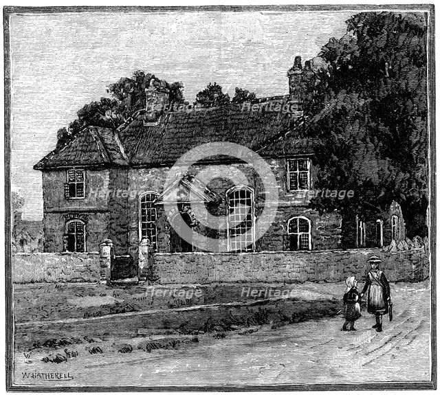 School House, Fishponds, Bristol, c1880. Artist: Unknown
