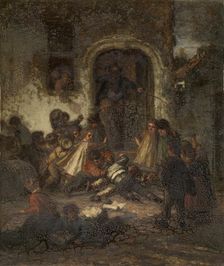 School is Out!, mid-late 19th century. Creator: Eugene Francois de Block