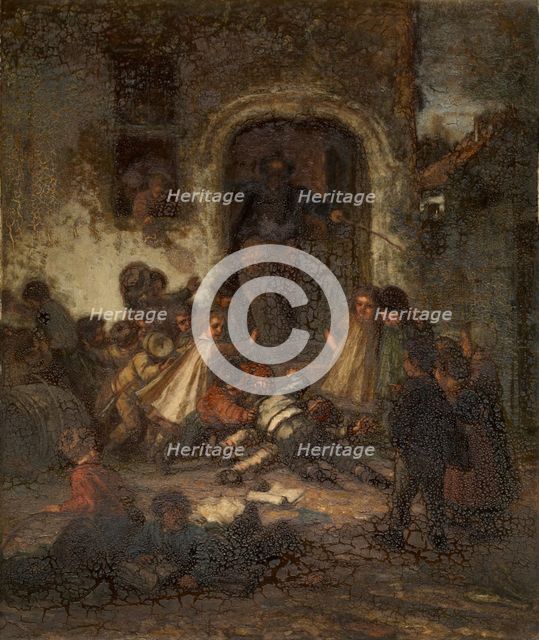 School is Out!, mid-late 19th century. Creator: Eugene Francois de Block.