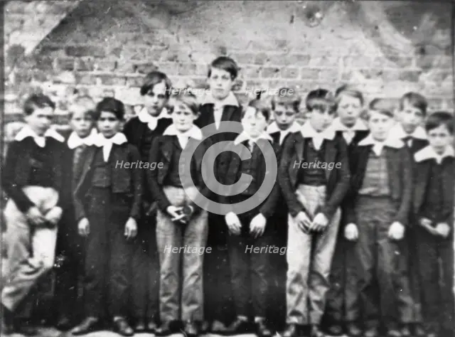 School photo, The York School (now Bootham School), York, Yorkshire, 1848. Artist: Unknown