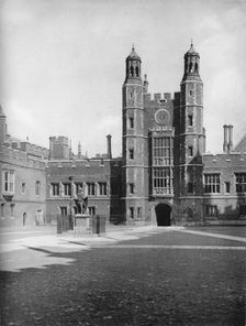 School Yard and Lupton's Tower 1926