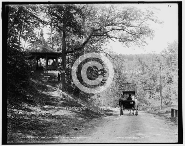 Schooley's Mtn., road from Hackettstown, N.J., between 1890 and 1901. Creator: Unknown.