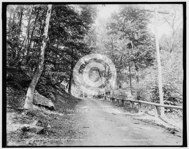 Schooley's Mtn., road from Hackettstown, N.J., between 1890 and 1901. Creator: Unknown.