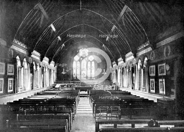 Schoolroom, Uppingham, Rutland, 1924-1926.Artist: Valentine & Sons Ltd