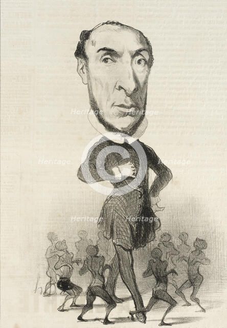 Schoelcher, 1849. Creator: Honore Daumier.