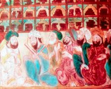 Scholars in the Abode of Wisdom, a science academy, Baghdad, Iraq, 14th century