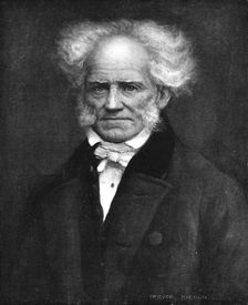 Schopenhauer, the German philosopher c1911, (1911). Artist: Arthur Trevor Haddon