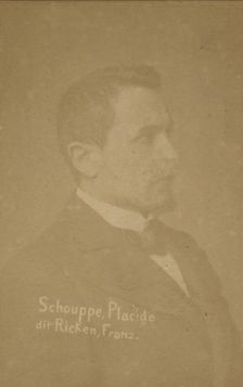 Schouppe. Placide. (dit Ricken, Franz). , 1889-94. Creator: Alphonse Bertillon